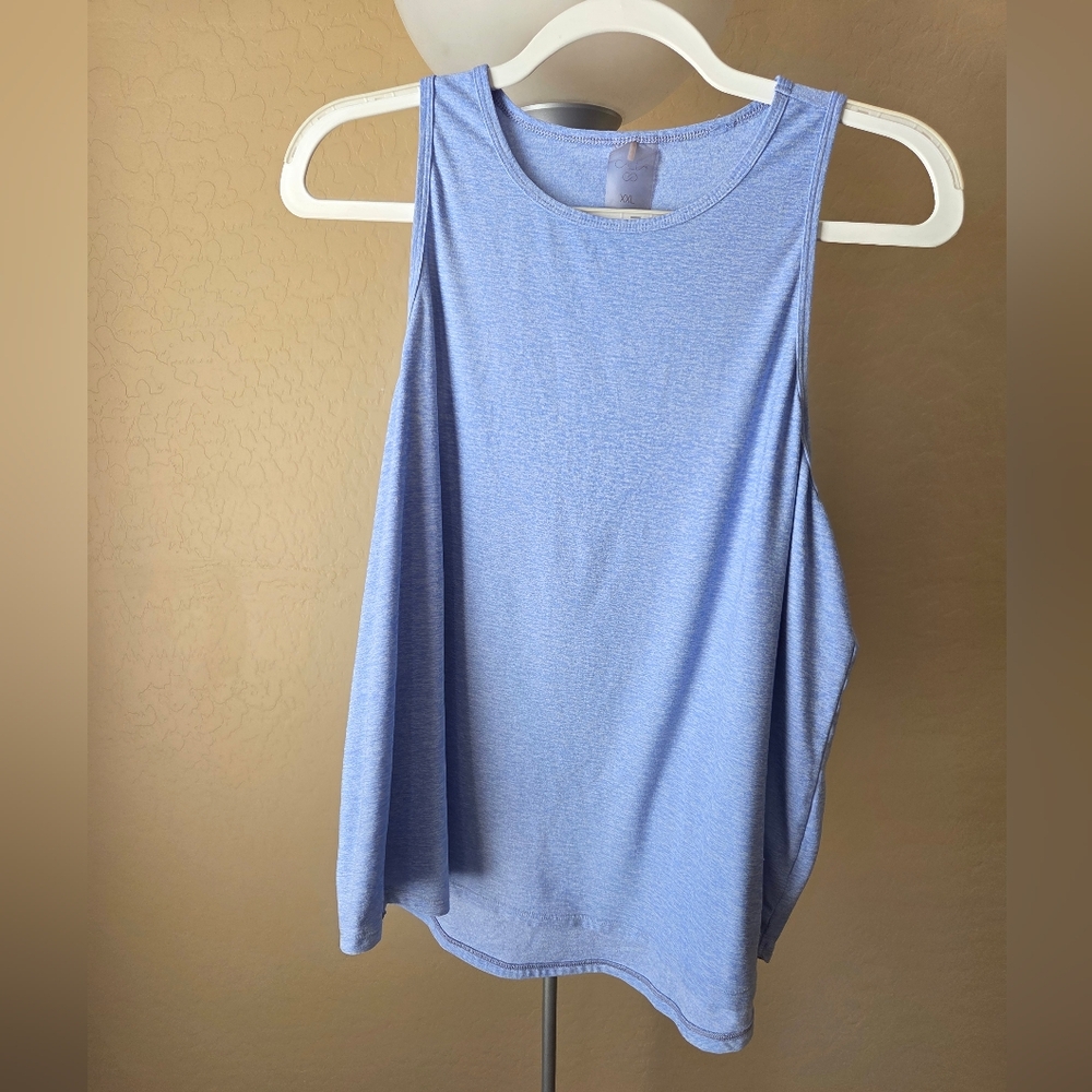 CALIA by Carrie Underwood Light Blue Muscle Tank
